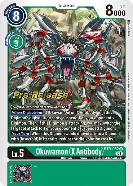 Okuwamon (X Antibody) [BT9-052] [X Record Pre-Release Promos] | Amazing Games TCG