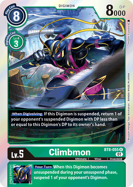 Climbmon [BT8-055] [New Awakening] | Amazing Games TCG