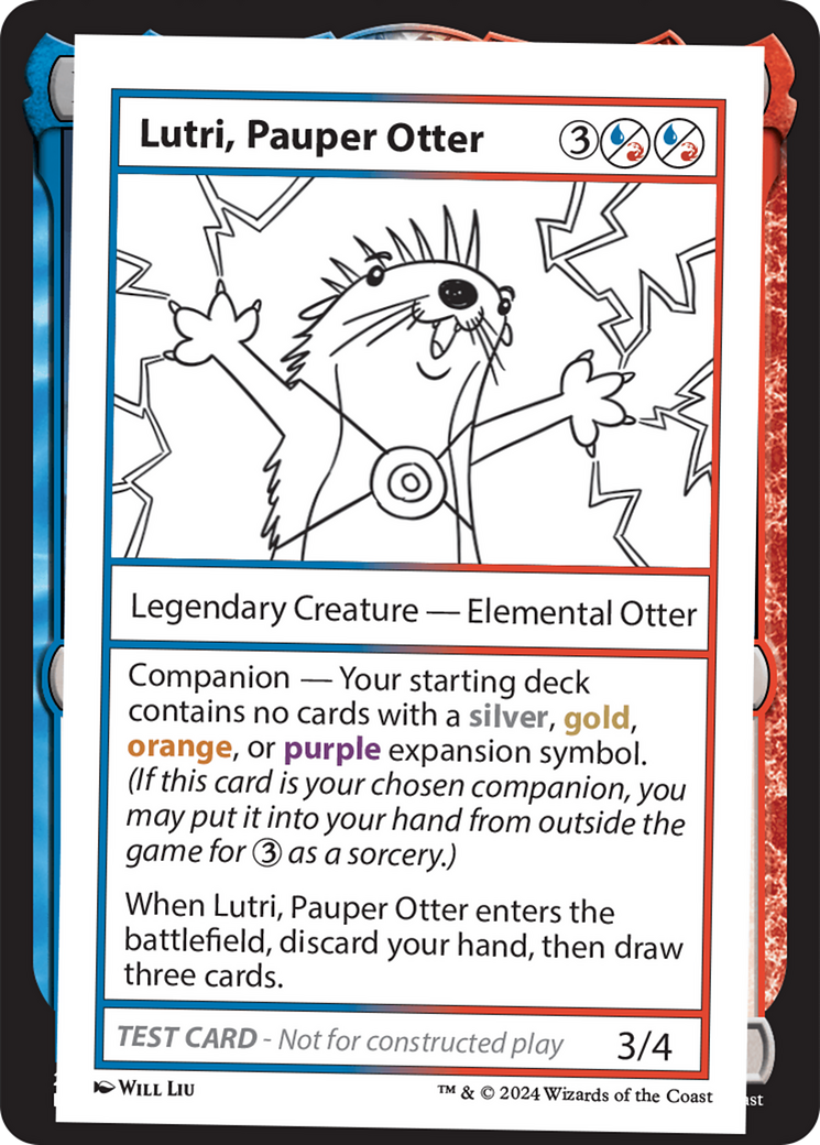 Lutri, Pauper Otter [Mystery Booster 2 Playtest Cards] | Amazing Games TCG