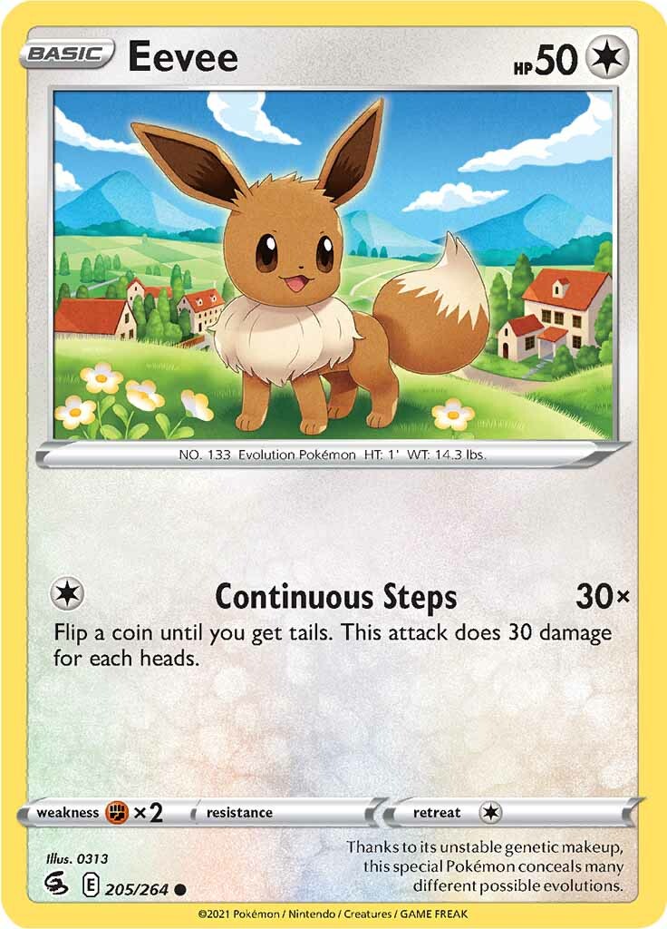 Eevee (205/264) [Sword & Shield: Fusion Strike] | Amazing Games TCG