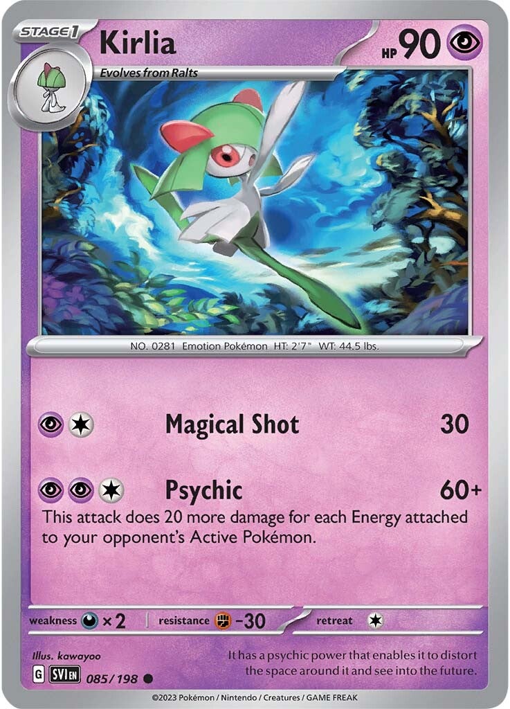 Kirlia (085/198) [Scarlet & Violet: Base Set] | Amazing Games TCG