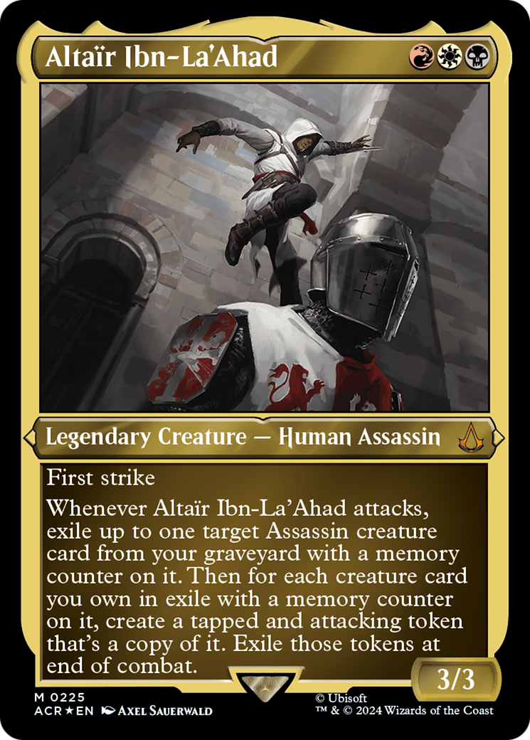Altair Ibn-La'Ahad (Foil Etched) [Assassin's Creed] | Amazing Games TCG