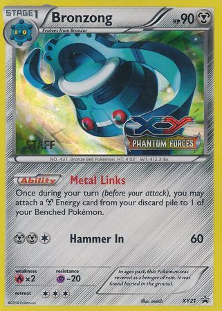 Bronzong (XY21) (Staff) [XY: Black Star Promos] | Amazing Games TCG