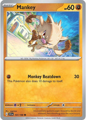 Mankey (107/198) [Scarlet & Violet: Base Set] | Amazing Games TCG