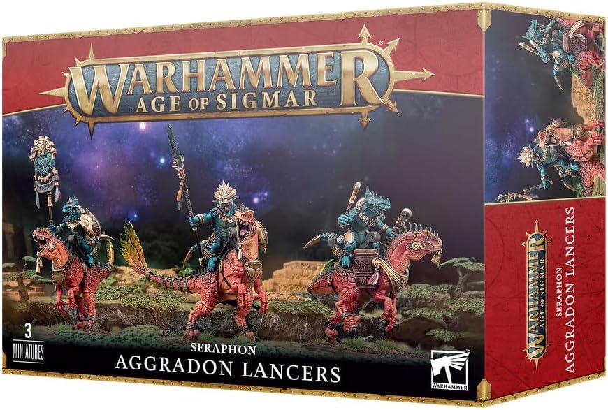 Warhammer AoS: Seraphon - Aggradon Lancers