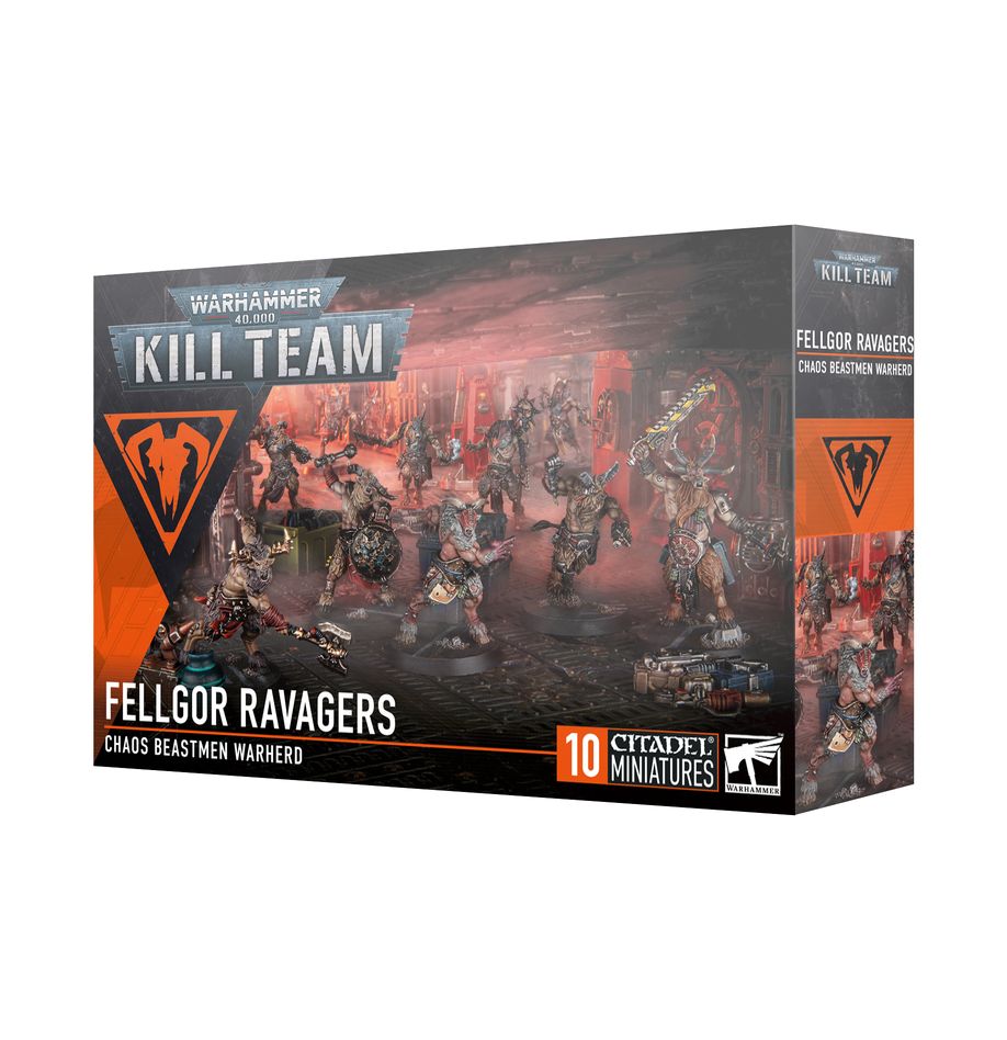 Warhammer 40,000: Kill Team - Fellgor Ravagers - Chaos Beastmen Warherd(2024) | Amazing Games TCG