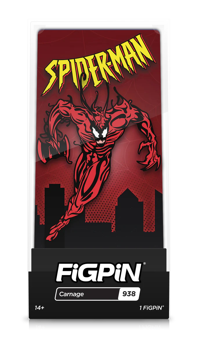 Figpin Carnage - 938 SDCC 2022 Exclusive | Amazing Games TCG