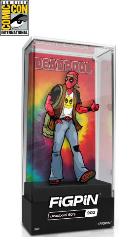 Figpin Deadpool 60's - 902 SDCC 2022 Exclusive | Amazing Games TCG