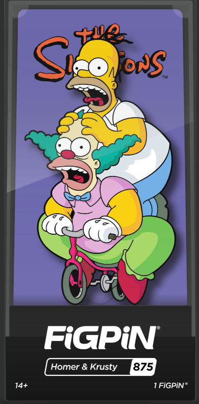 Figpin Homer & Krusty - 875 | Amazing Games TCG