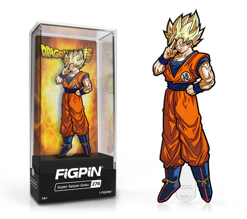 Figpin Super Saiyan Goku - 276 NYCC 2019 Limited Edition | Amazing Games TCG