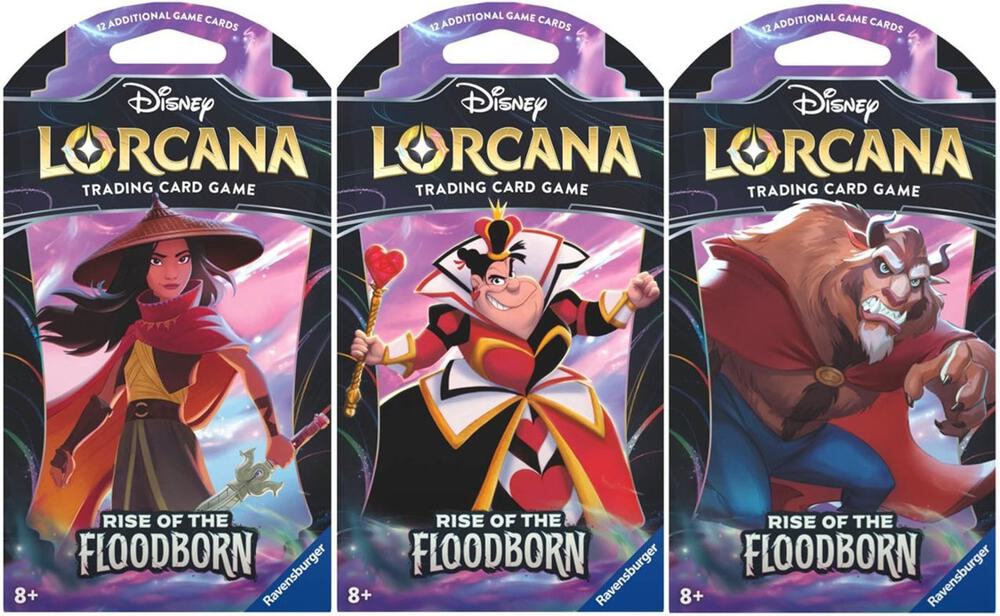 Disney Lorcana: Rise of the Floodborn Sleeved Booster Pack | Amazing Games TCG