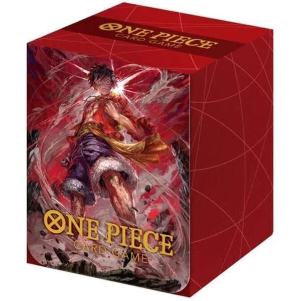 One Piece Card Game: Official Card Case - Monkey.D.Luffy (LIMITED RED) | Amazing Games TCG