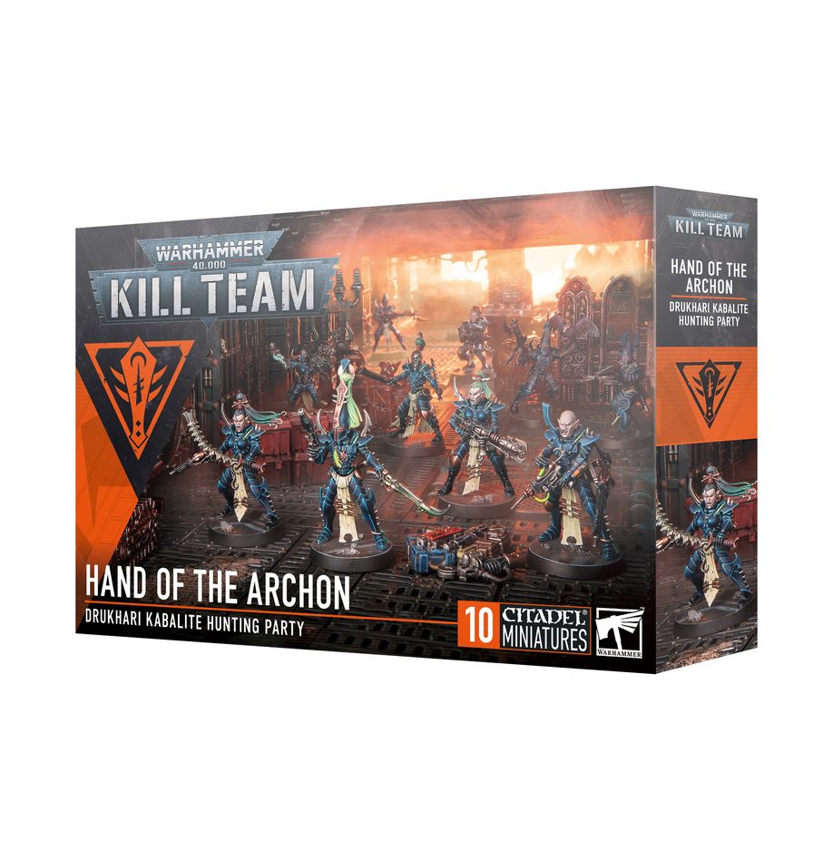 Warhammer 40,000: Kill Team - Hand of the Archon - Drukhari Kabalite Hunting Party(2024) | Amazing Games TCG