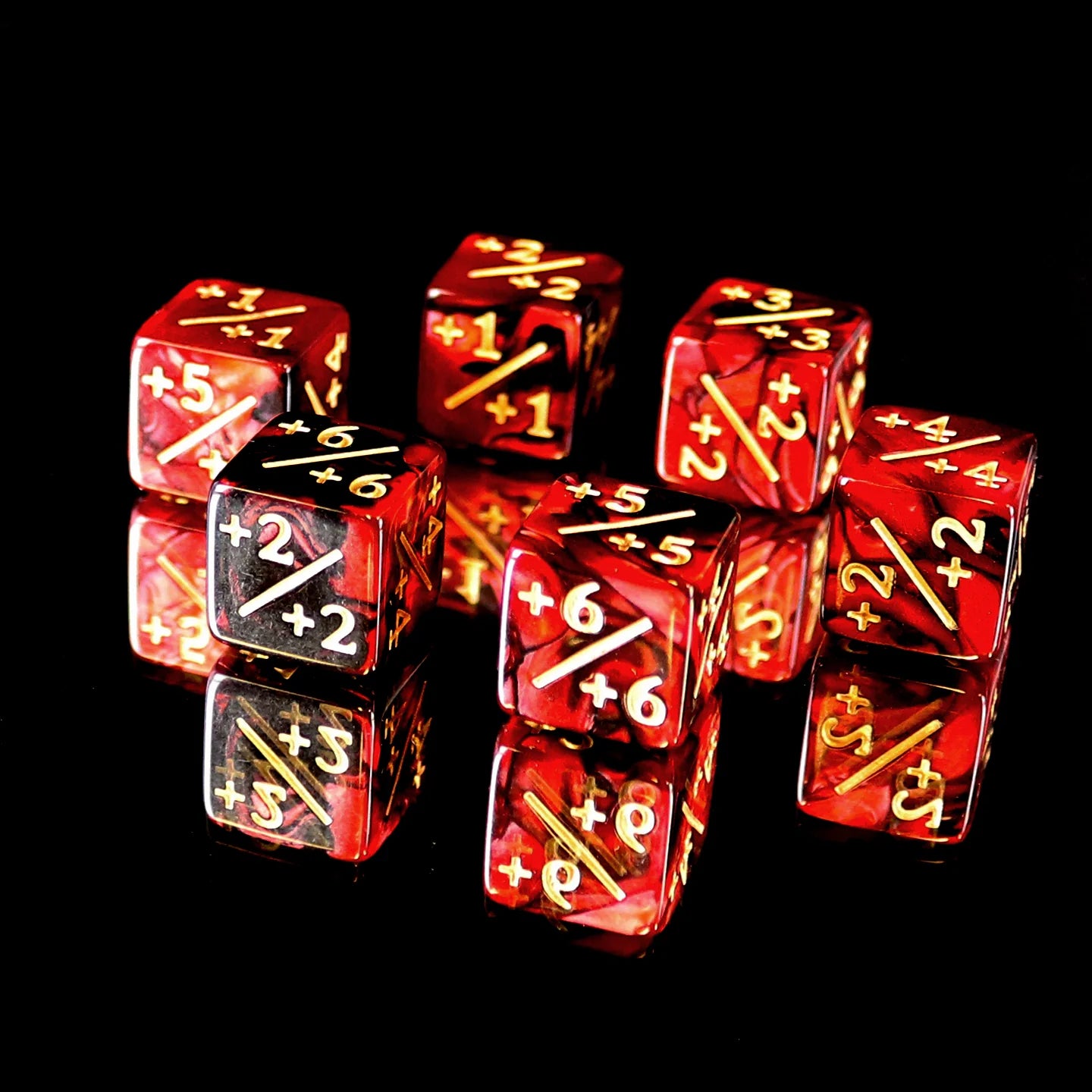 Positive 6pc Counter Set - Counters for MTG