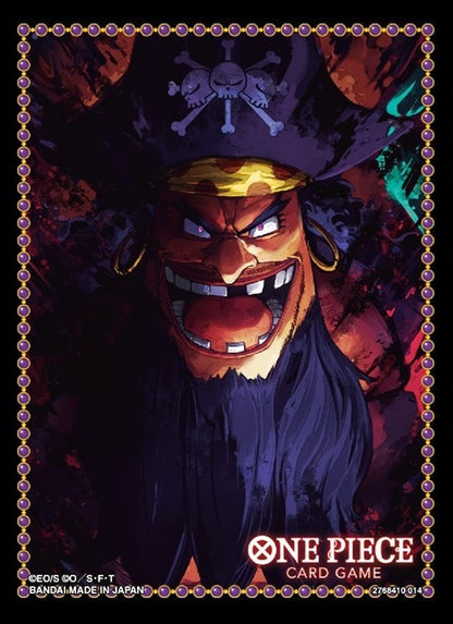 Bandai: 70ct Card Sleeves - Marshall.D.Teach (Limited)