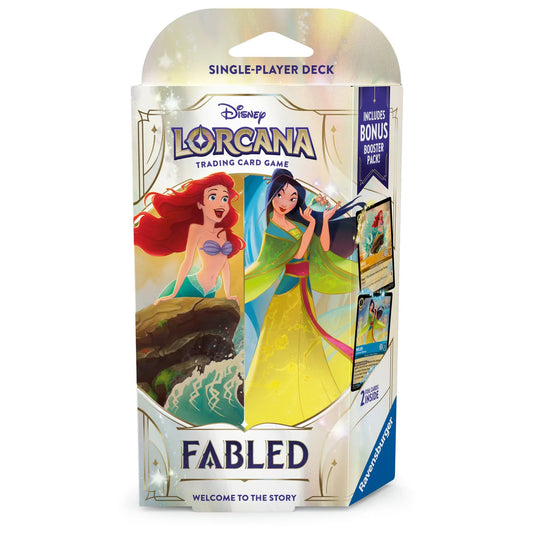 Disney Lorcana: Fabled Starter Deck (Amber & Sapphire)