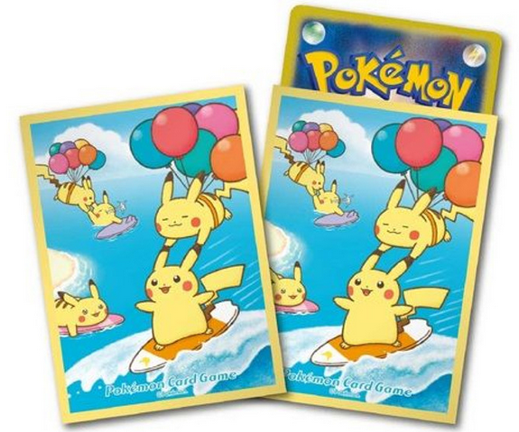 Pokemon Art Sleeves: Surfing Pikachu & Flying Pikachu - 60ct | Amazing Games TCG