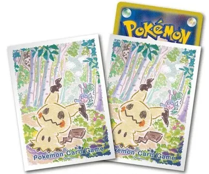 Pokemon Art Sleeves: Crayon Mimikyu - 60ct | Amazing Games TCG