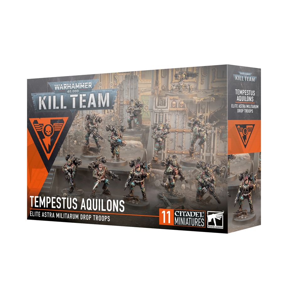 Warhammer 40,000: Kill Team - Tempestus Aquilons - Elite Astra Militarum Drop Troops(2024) | Amazing Games TCG