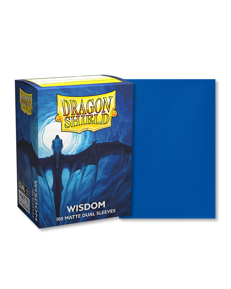 Dragon Shield Standard Dual Matte Wisdom - (100ct) | Amazing Games TCG