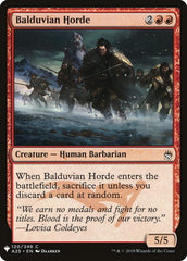 Balduvian Horde [Mystery Booster] | Amazing Games TCG