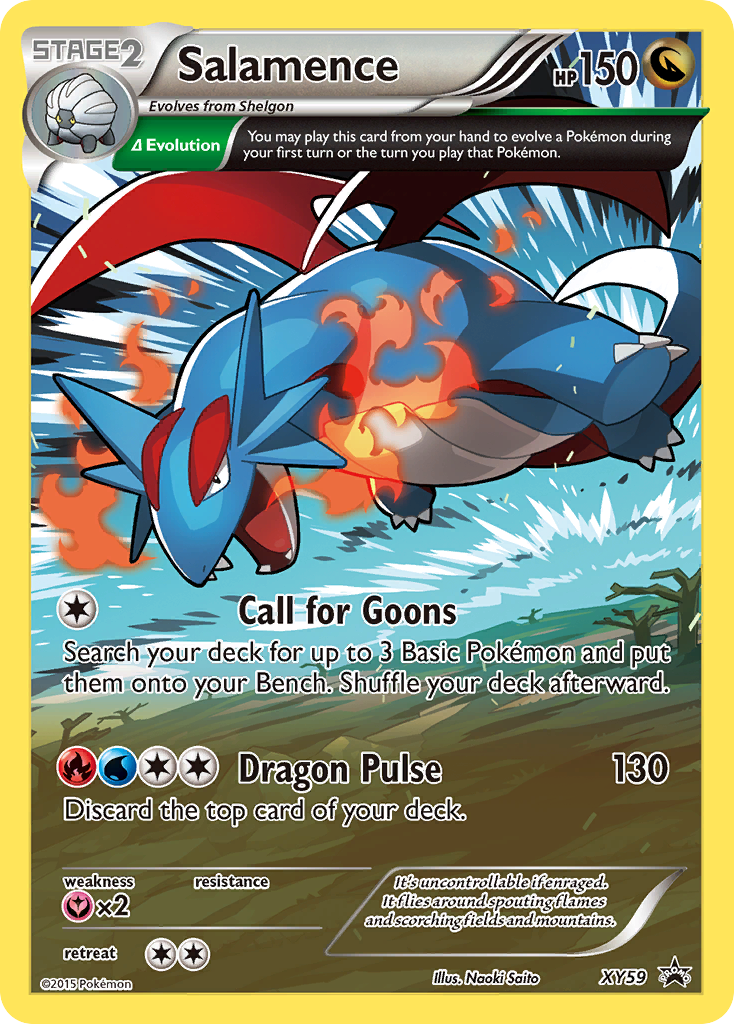 Salamence (XY59) [XY: Black Star Promos] | Amazing Games TCG