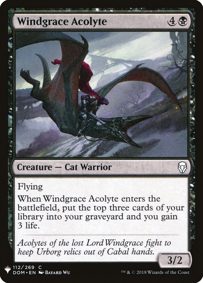 Windgrace Acolyte [Mystery Booster] | Amazing Games TCG