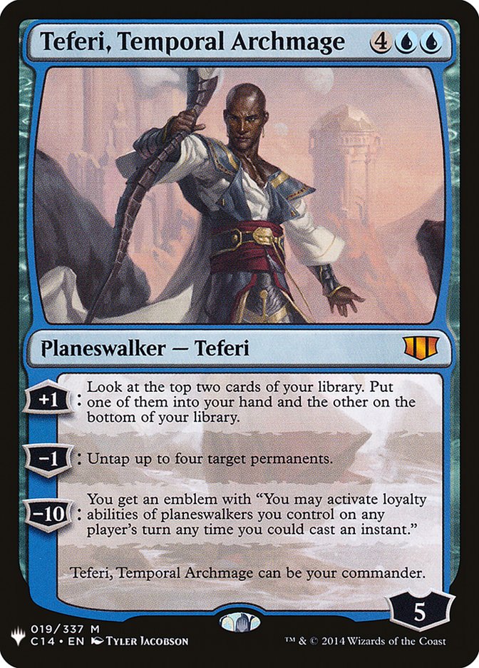 Teferi, Temporal Archmage [Mystery Booster] | Amazing Games TCG