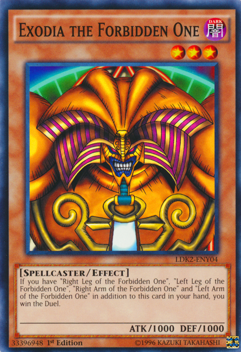 Exodia the Forbidden One [LDK2-ENY04] Common | Amazing Games TCG