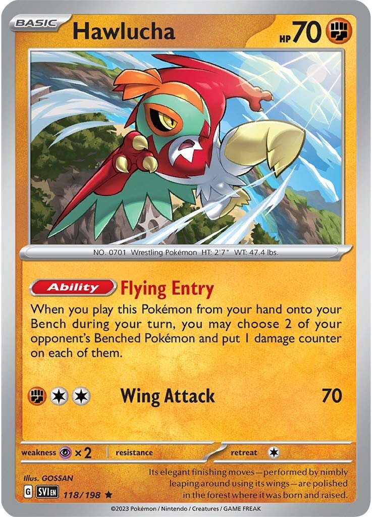 Hawlucha (118/198) [Scarlet & Violet: Base Set] | Amazing Games TCG