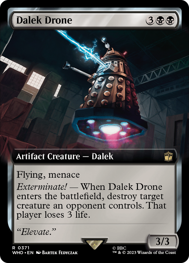 Dalek Drone (Extended Art) [Doctor Who] | Amazing Games TCG