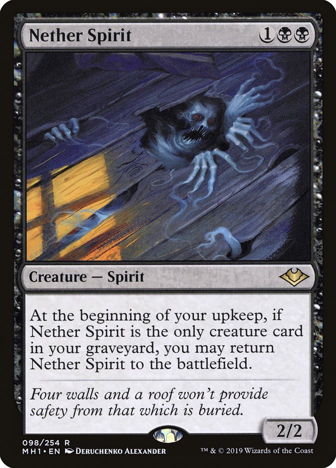 Nether Spirit [Modern Horizons] | Amazing Games TCG