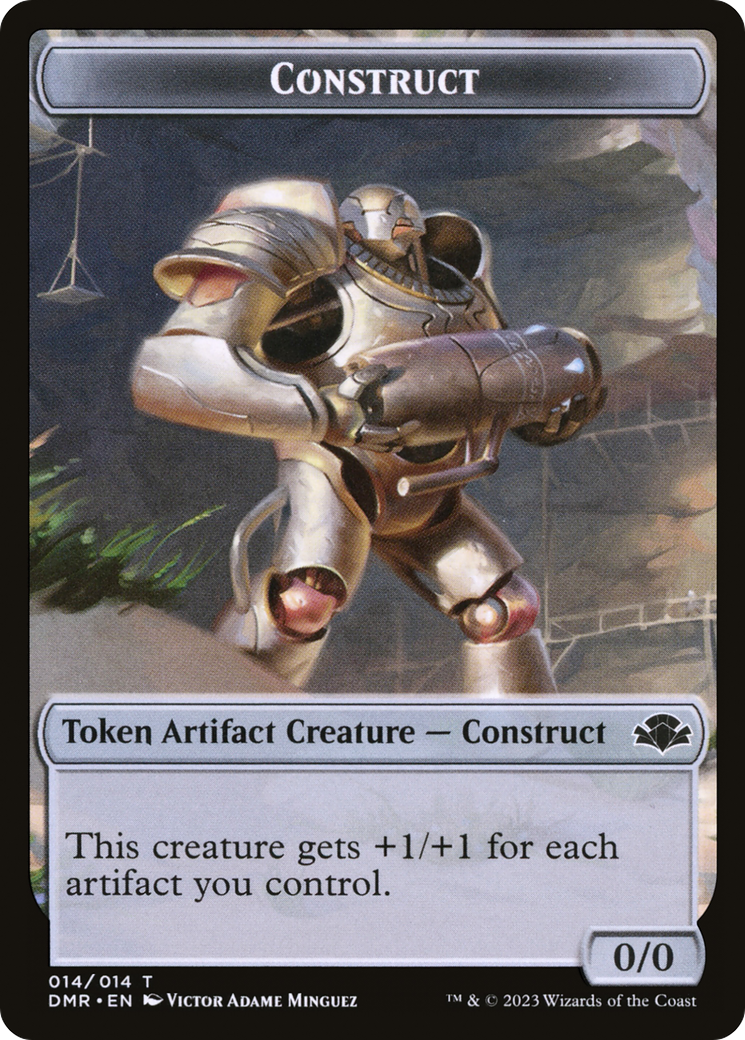 Construct Token [Dominaria Remastered Tokens] | Amazing Games TCG