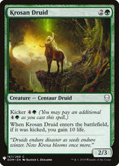 Krosan Druid [Mystery Booster] | Amazing Games TCG