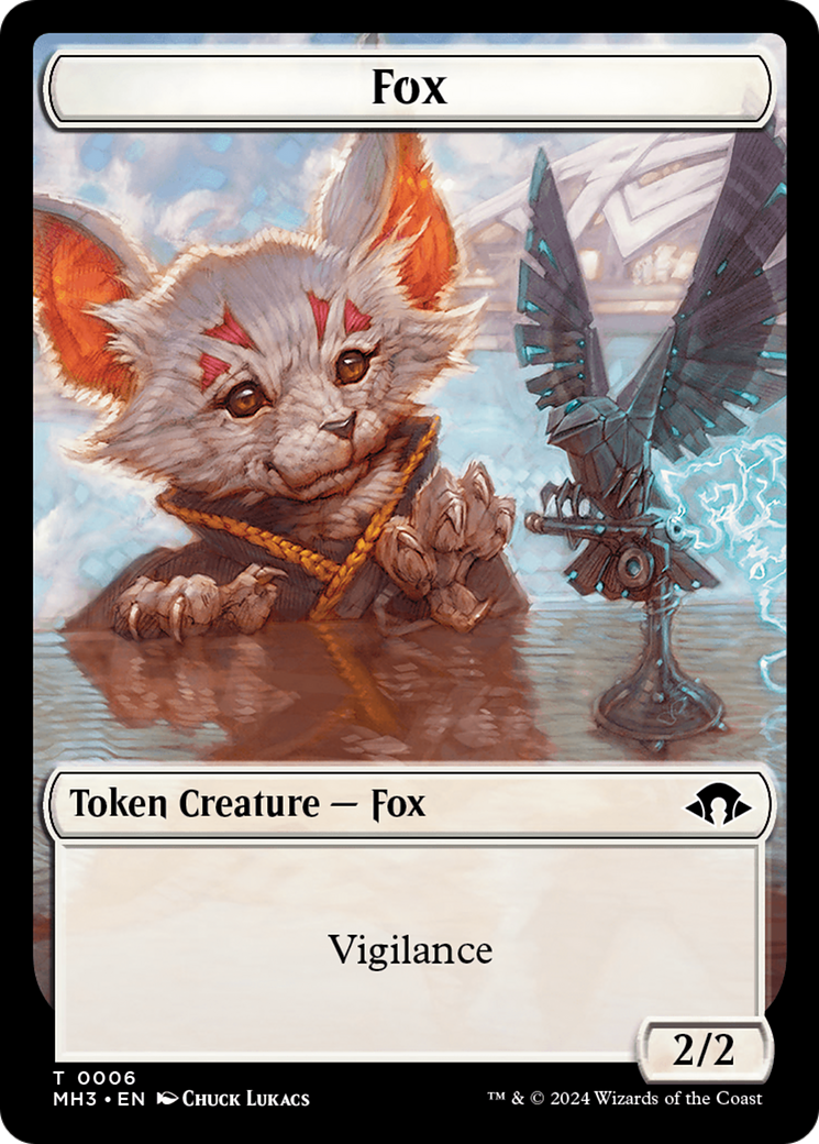 Servo // Fox Double-Sided Token [Modern Horizons 3 Tokens] | Amazing Games TCG