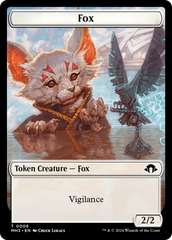 Servo // Fox Double-Sided Token [Modern Horizons 3 Tokens] | Amazing Games TCG