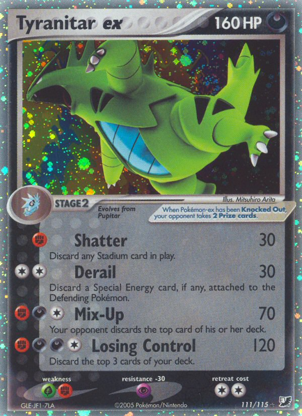 Tyranitar ex (111/115) [EX: Unseen Forces] | Amazing Games TCG