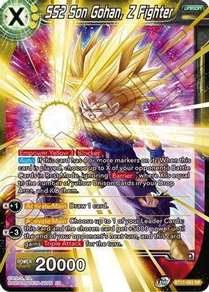 SS2 Son Gohan, Z Fighter (BT17-083) [Ultimate Squad] | Amazing Games TCG