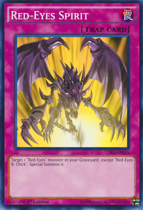 Red-Eyes Spirit [LDK2-ENJ35] Common | Amazing Games TCG