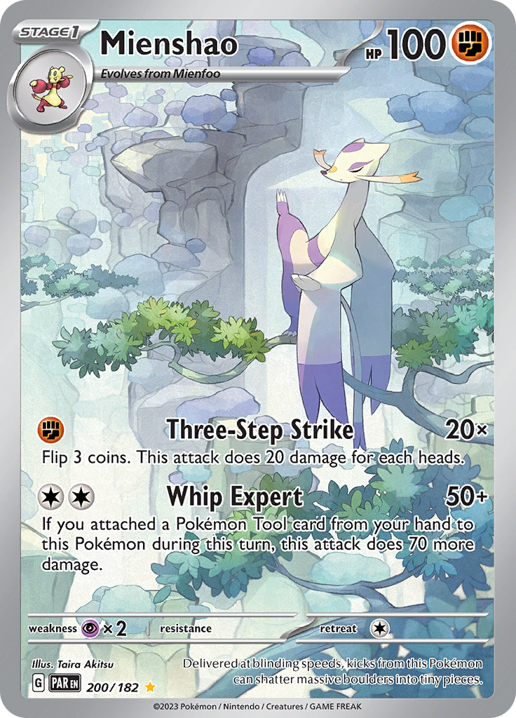 Mienshao (200/182) [Scarlet & Violet: Paradox Rift] | Amazing Games TCG