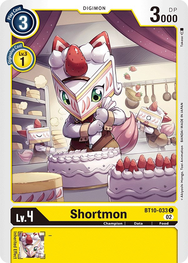 Shortmon [BT10-033] [Xros Encounter] | Amazing Games TCG