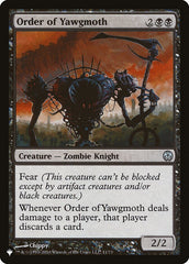 Order of Yawgmoth [The List] | Amazing Games TCG