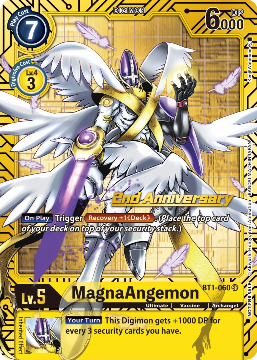 MagnaAngemon [BT1-060] (2nd Anniversary Card Set) [Release Special Booster Promos] | Amazing Games TCG