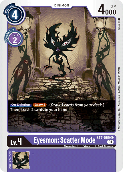 Eyesmon: Scatter Mode [BT7-069] [Next Adventure] | Amazing Games TCG