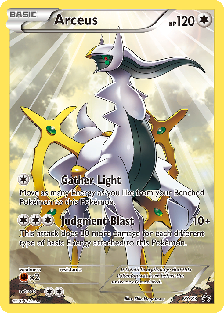 Arceus (XY83) [XY: Black Star Promos] | Amazing Games TCG