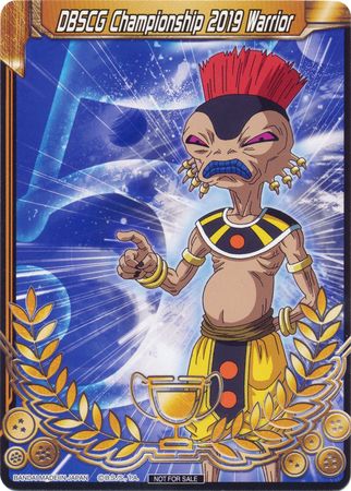 DBSCG Championship 2019 Warrior (Merit Card) - Universe 5 "Arak" (5) [Tournament Promotion Cards] | Amazing Games TCG