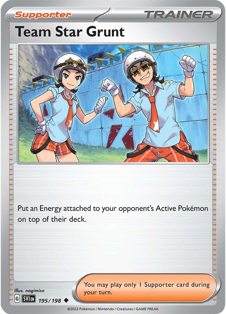 Team Star Grunt (195/198) [Scarlet & Violet: Base Set] | Amazing Games TCG