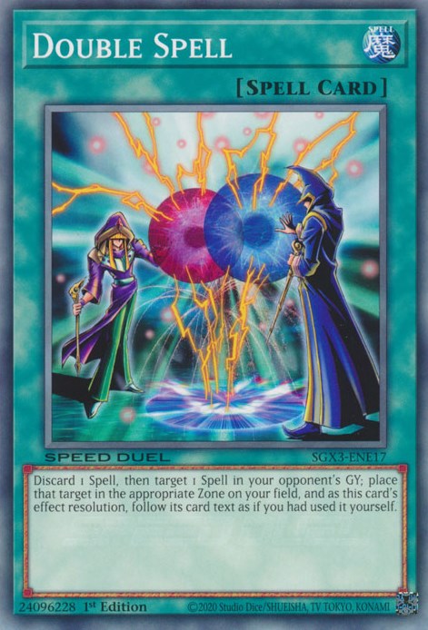 Double Spell [SGX3-ENE17] Common | Amazing Games TCG