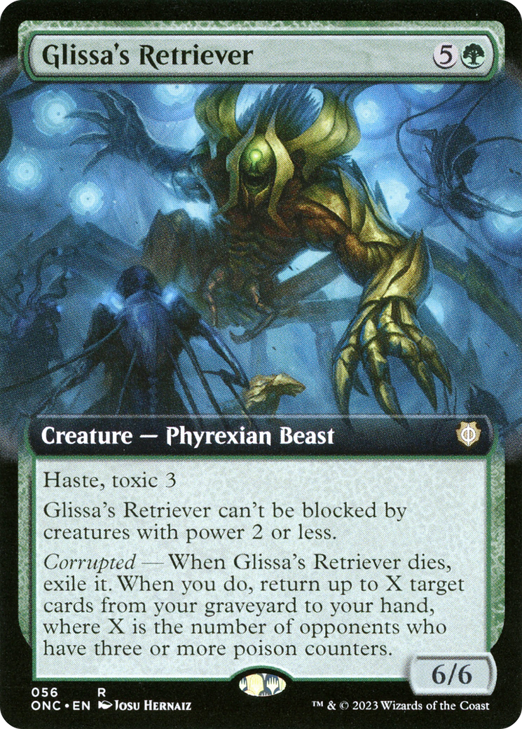 Glissa's Retriever (Extended Art) [Phyrexia: All Will Be One Commander] | Amazing Games TCG