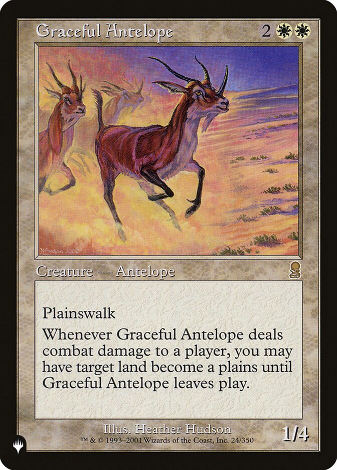 Graceful Antelope [The List] | Amazing Games TCG